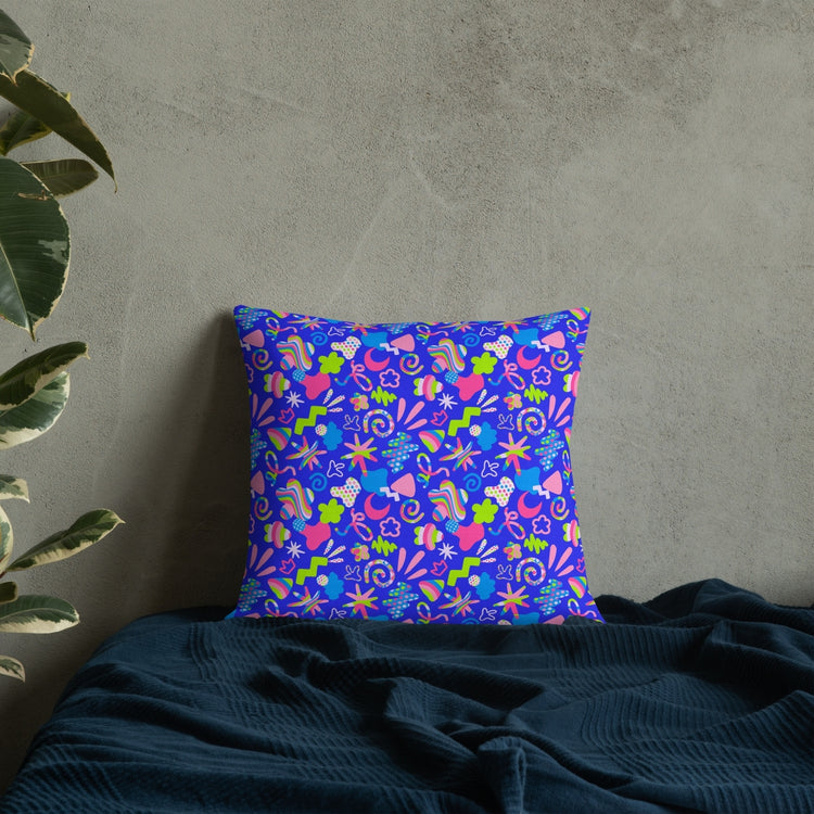 Neon Carnival Cushion