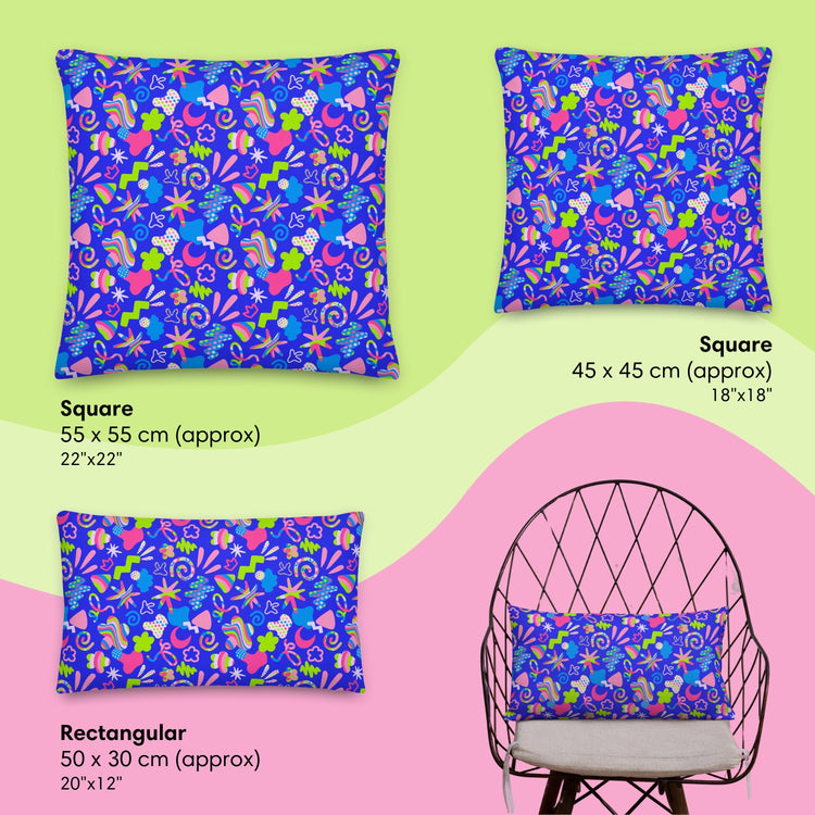 Neon Carnival Cushion