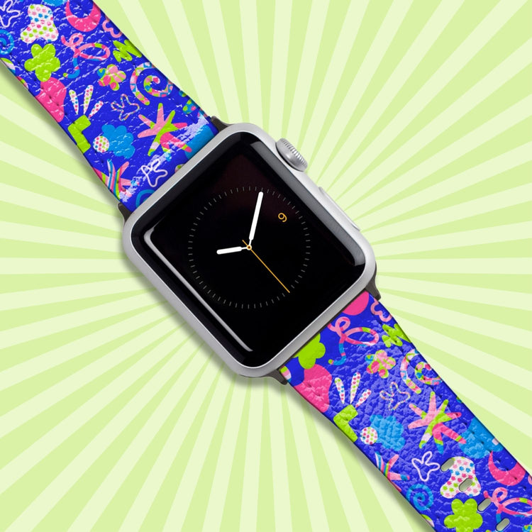 Neon Carnival Apple Watch Band