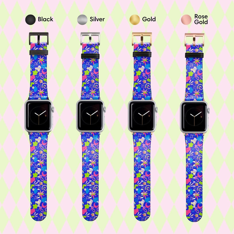 Neon Carnival Apple Watch Band