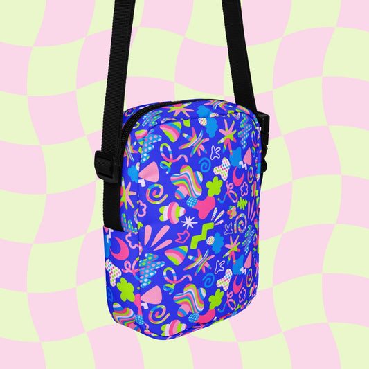 Neon Carnival Mini Crossbody Bag