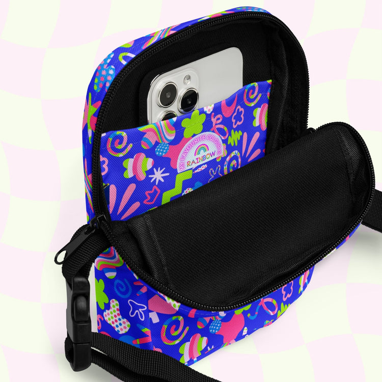 Neon Carnival Mini Crossbody Bag