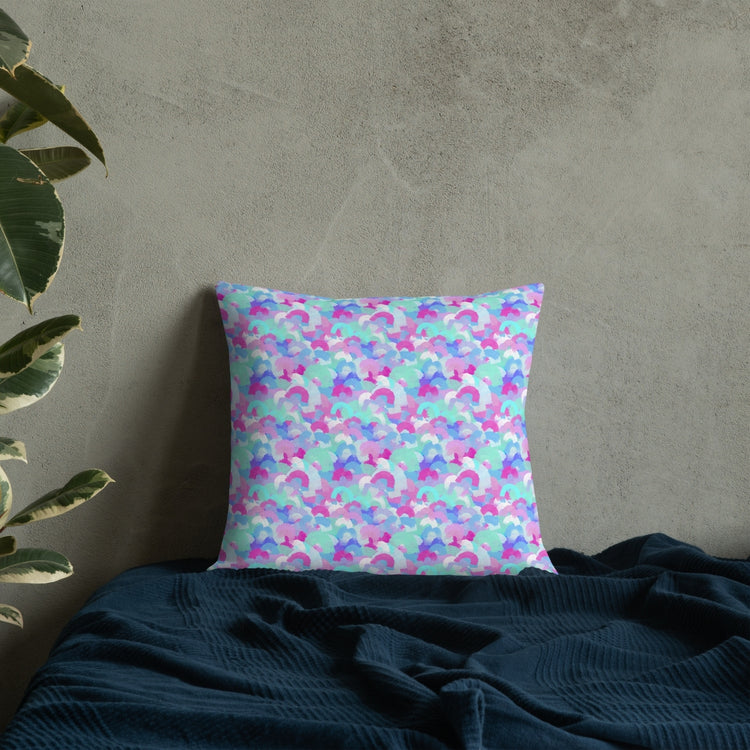 Pastel Rainbow Cushion