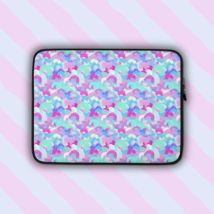 Pastel Rainbow Laptop Sleeve