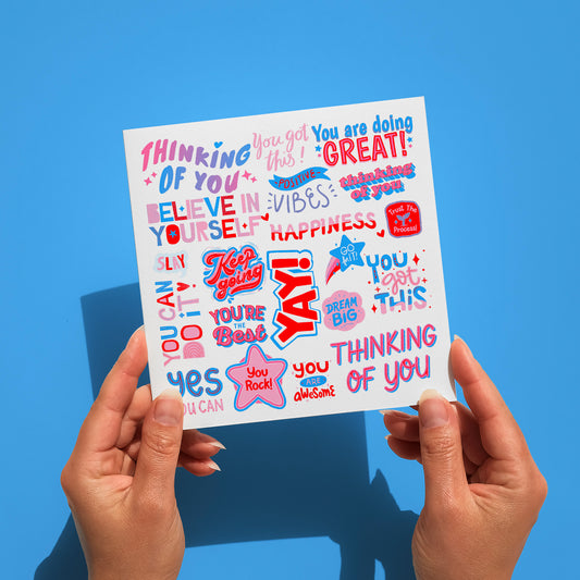 Pep Talk Greeting Card