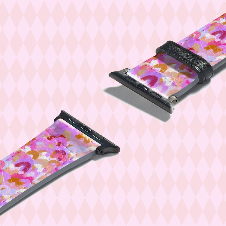 Pink Rainbow Apple Watch Band