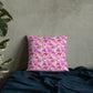 Pink Rainbow Cushion