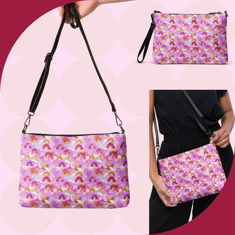 Pink Rainbow Three-in-One Bag