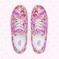 Pink Rainbow Canvas Sneakers