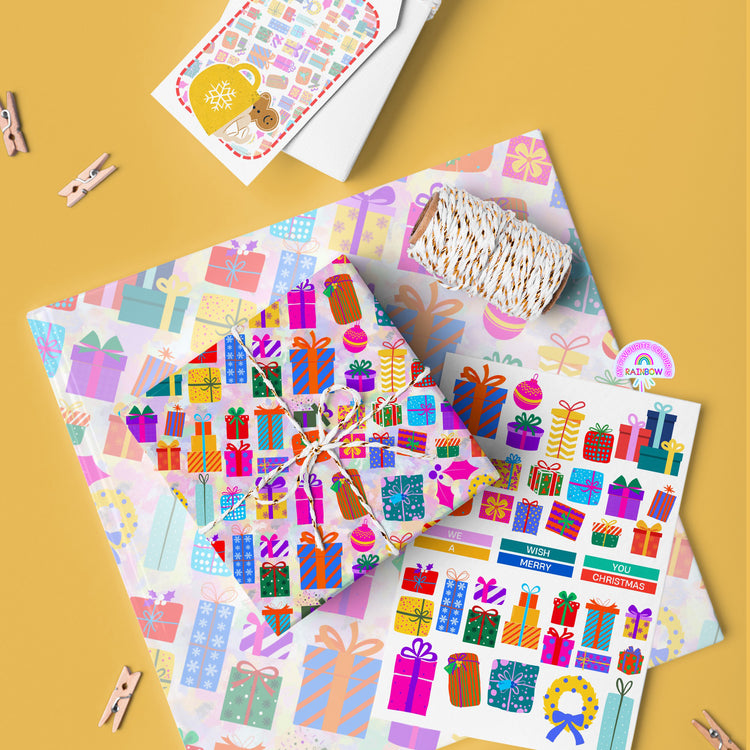 Pressies Christmas Wrap Set