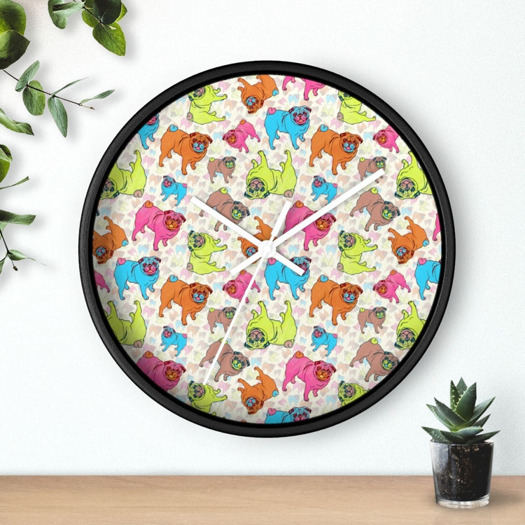 Pugalicious Wall Clock