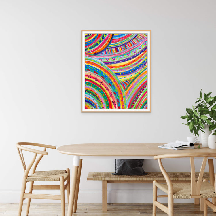 The Rainbow Connection Fine Art Print