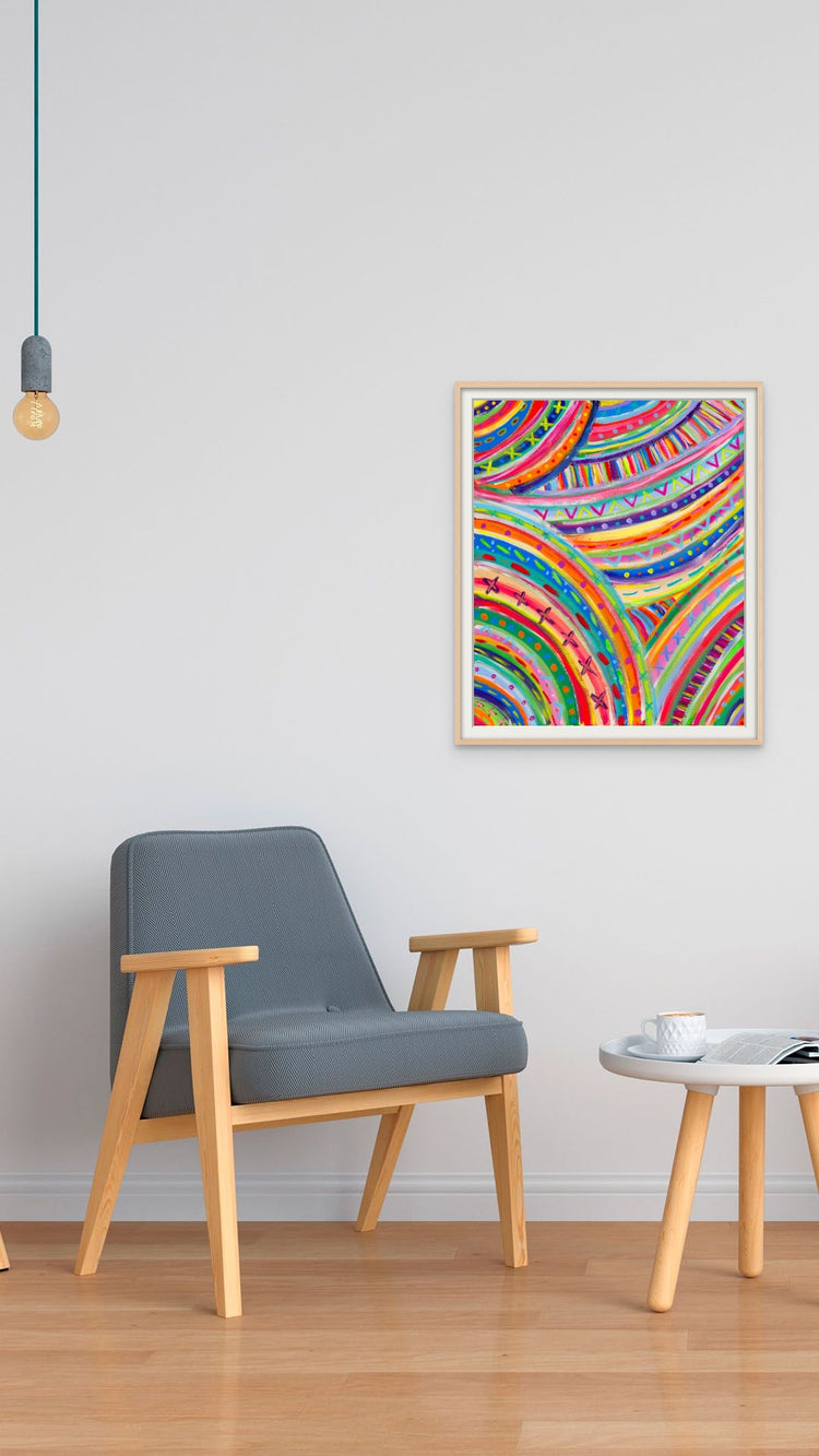 The Rainbow Connection Fine Art Print