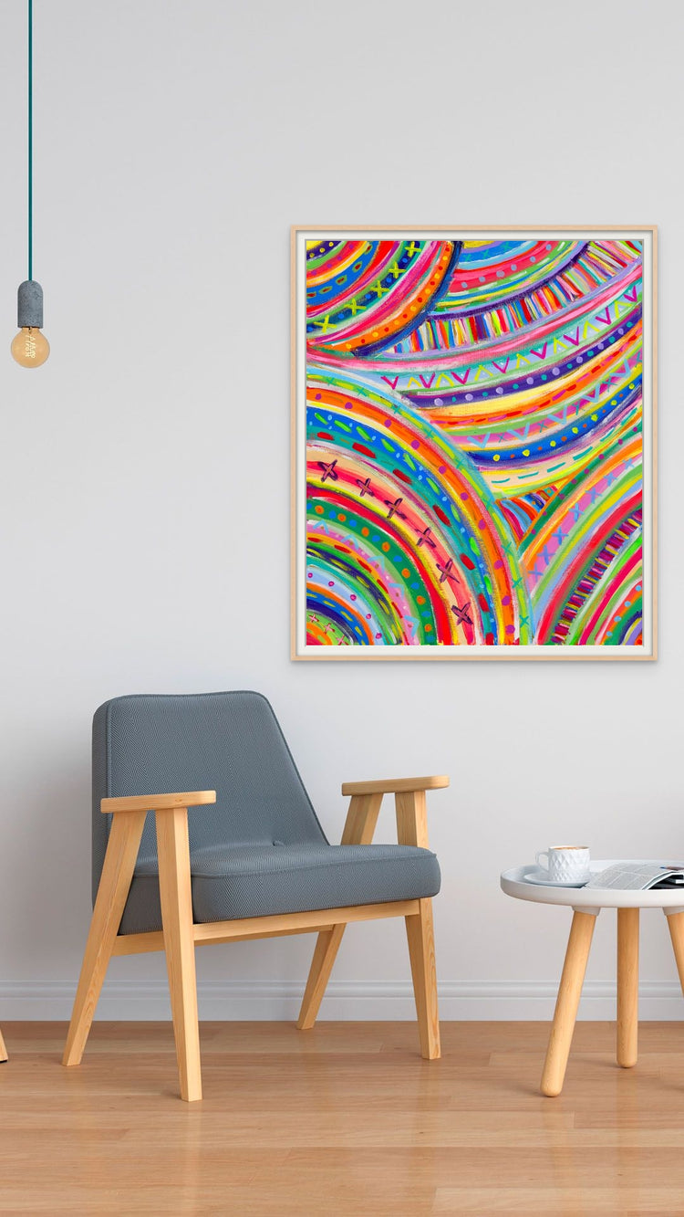 The Rainbow Connection Fine Art Print