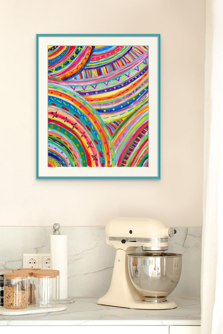 The Rainbow Connection Fine Art Print