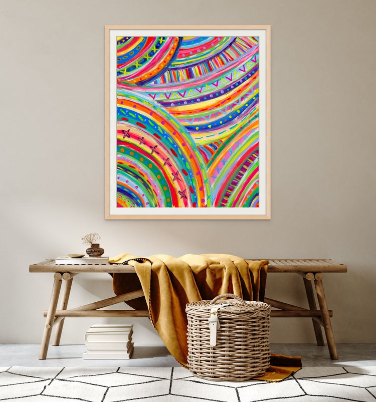 The Rainbow Connection Fine Art Print