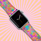 Splotches and Crosses Apple Watch Band