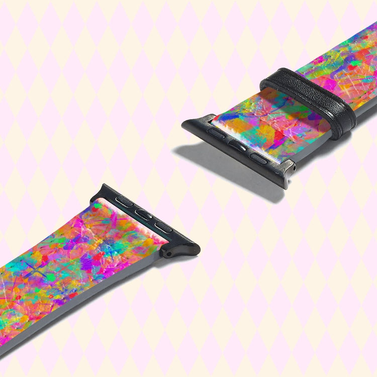 Splotches and Crosses Apple Watch Band