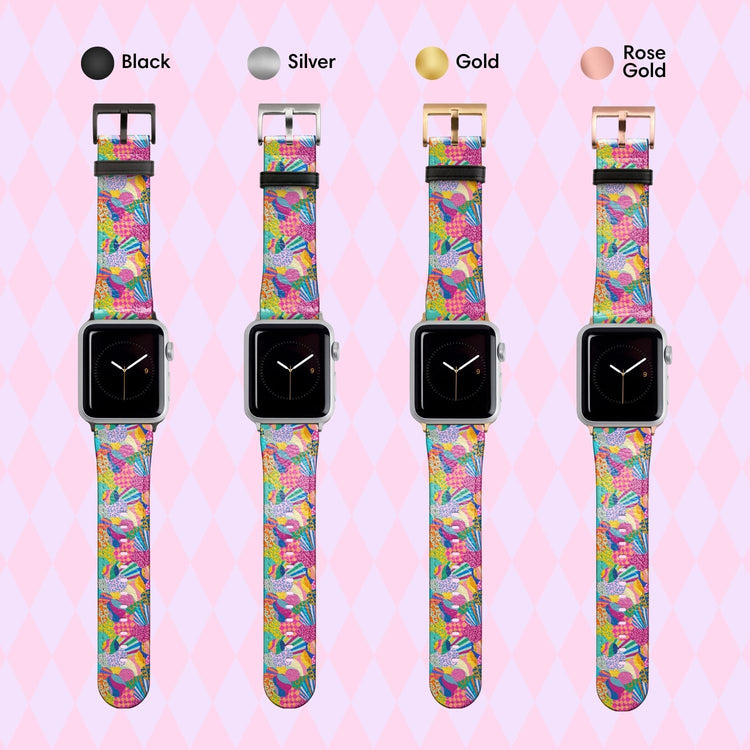 Squiggs and Stripes Apple Watch Band