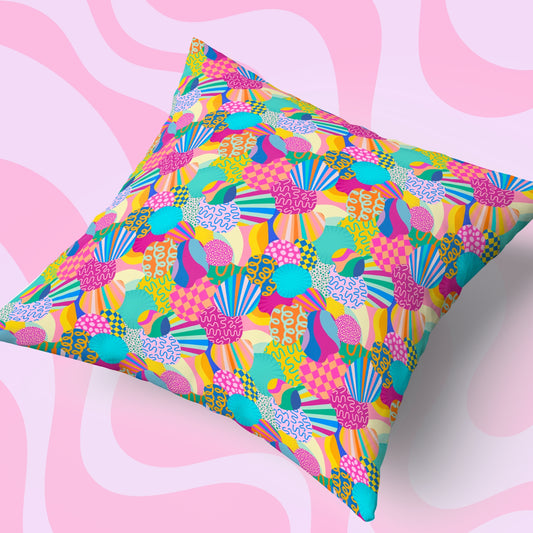 Squiggs and Stripes Cushion