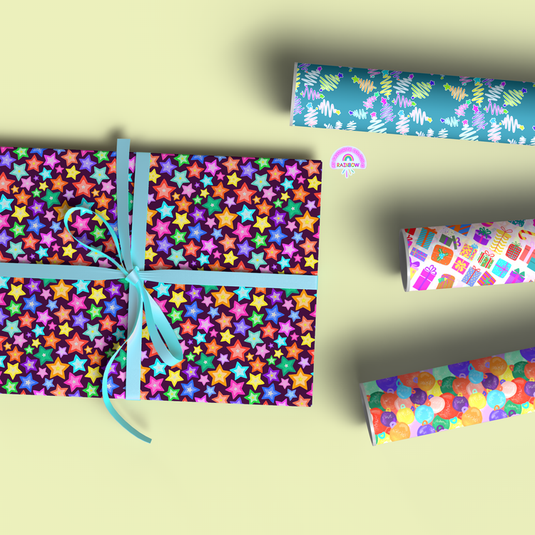 Star Light Star Bright Wrapping Paper Sheets