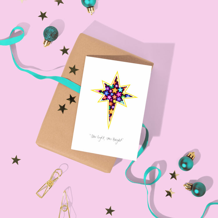 Star Light Star Bright Christmas Card