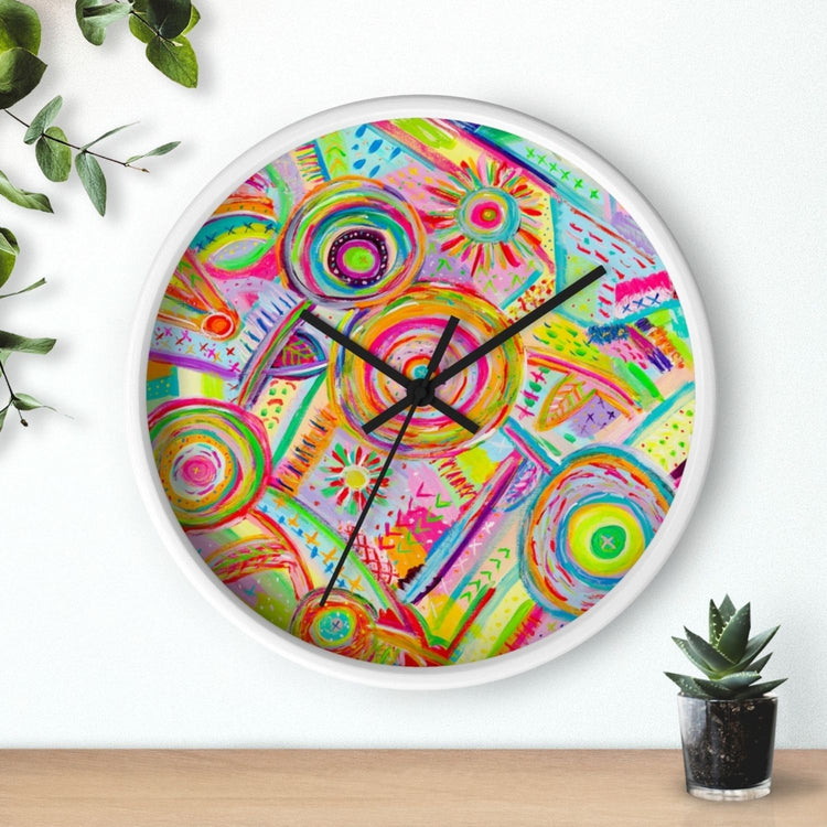 Summer Sorbet Wall Clock