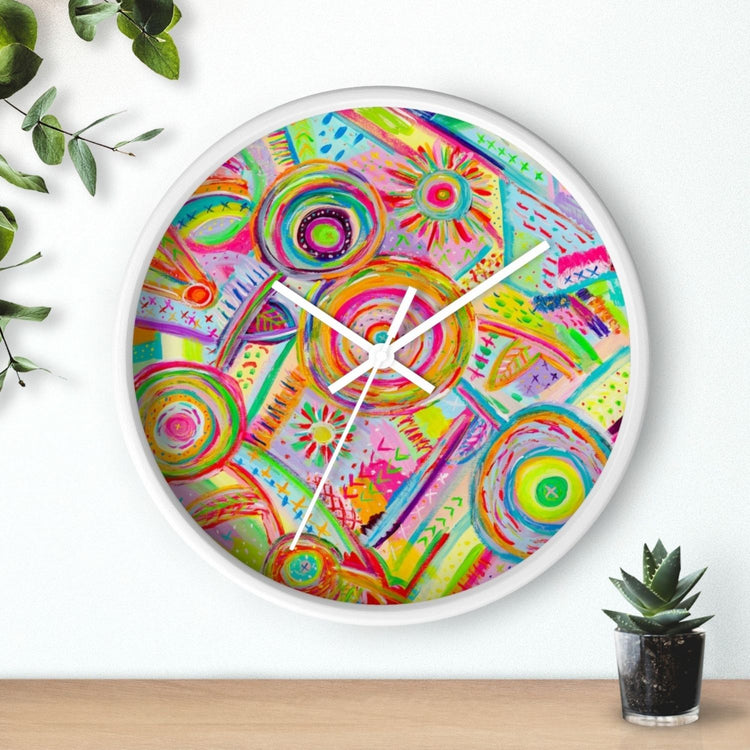 Summer Sorbet Wall Clock