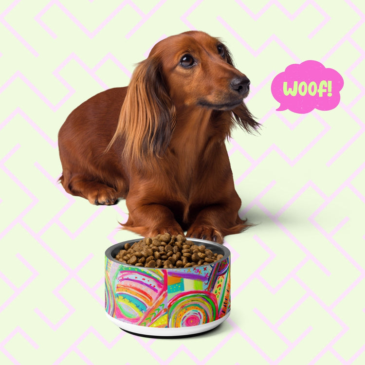 Summer Sorbet Pet Bowl