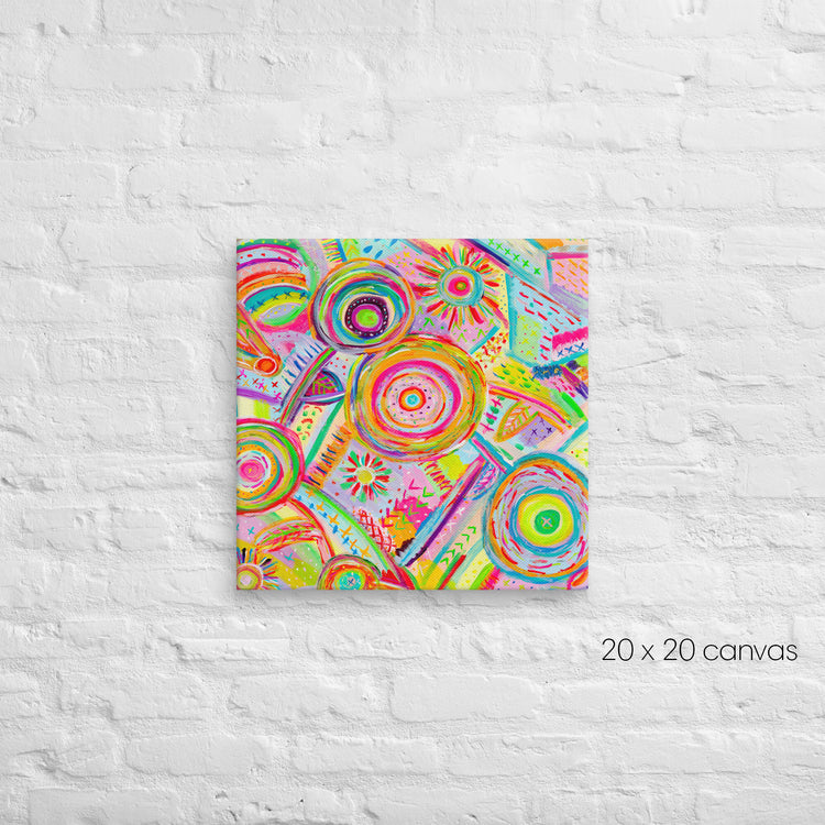 Summer Sorbet Canvas Artwork