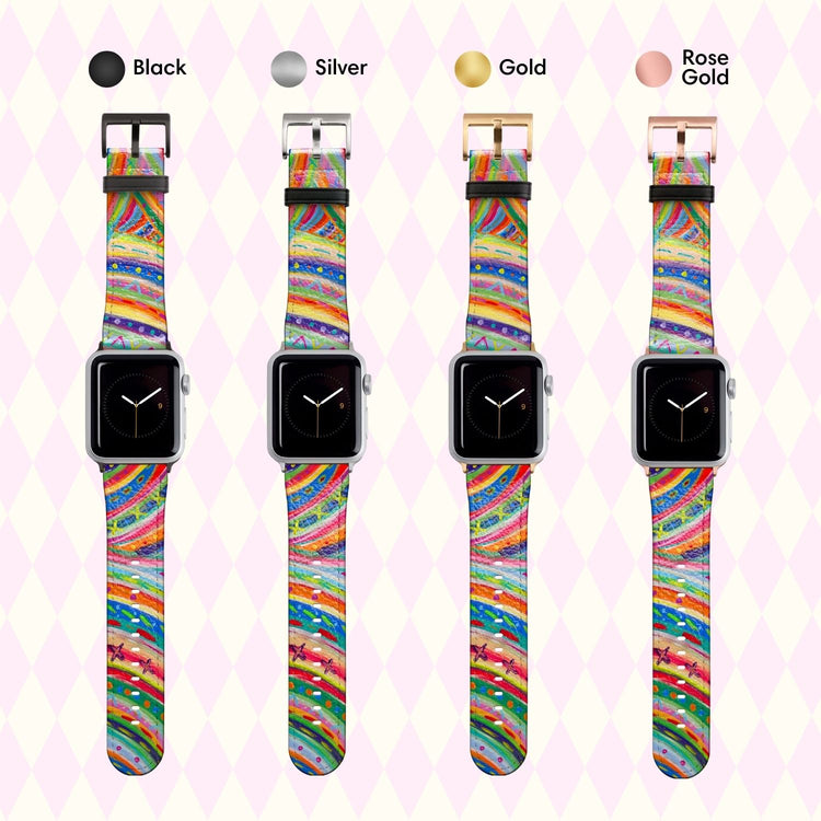 The Rainbow Connection Apple Watch Band