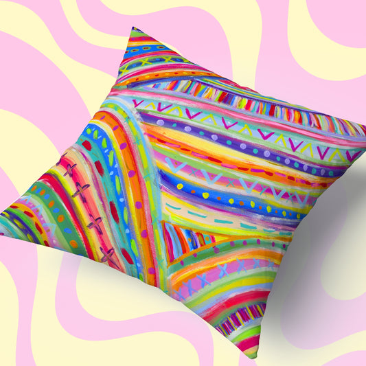 The Rainbow Connection Cushion