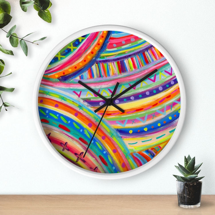 The Rainbow Connection Wall Clock