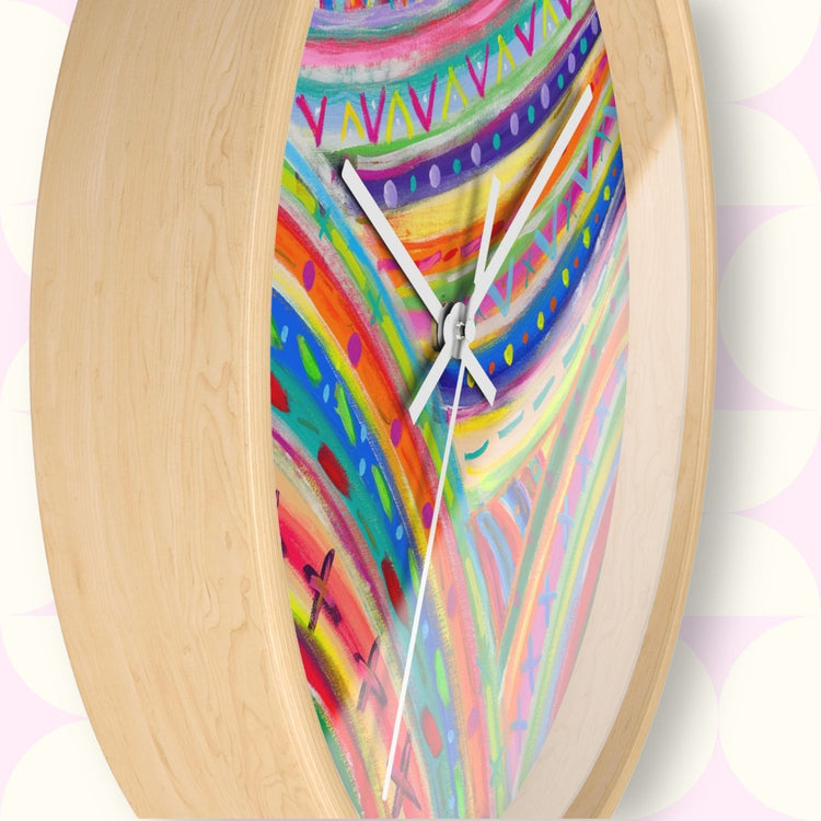 The Rainbow Connection Wall Clock