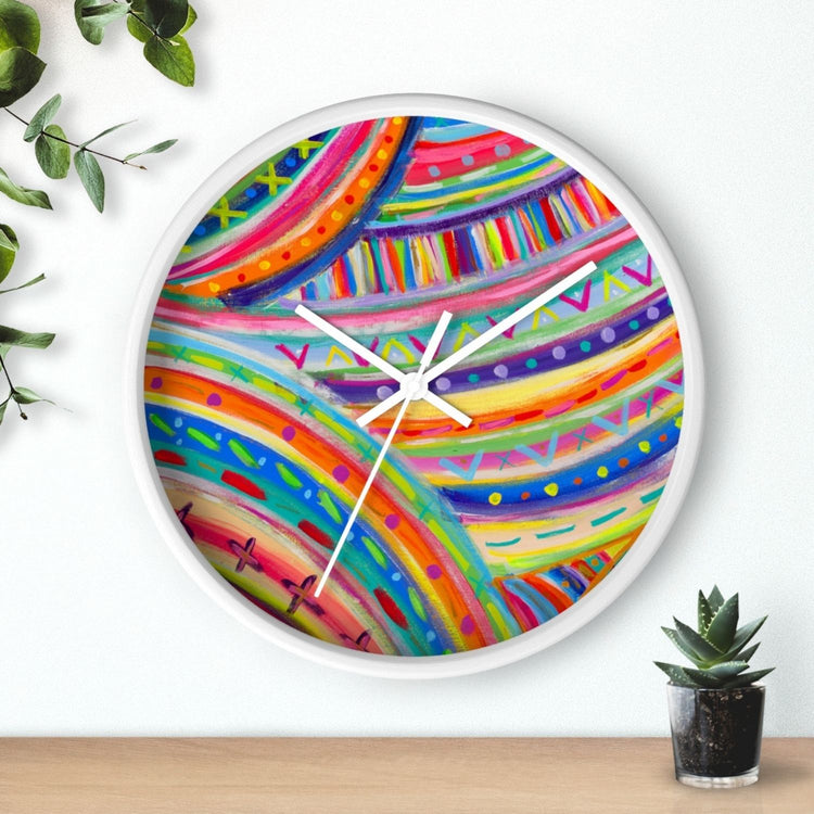 The Rainbow Connection Wall Clock