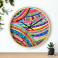 The Rainbow Connection Wall Clock