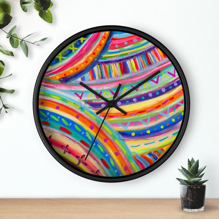 The Rainbow Connection Wall Clock