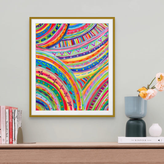 The Rainbow Connection Fine Art Print