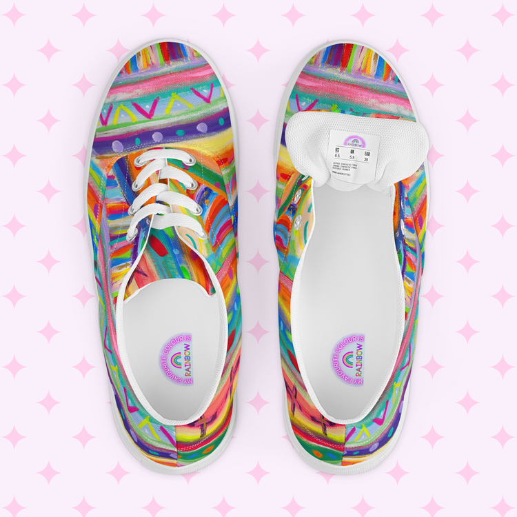 The Rainbow Connection Canvas Sneakers