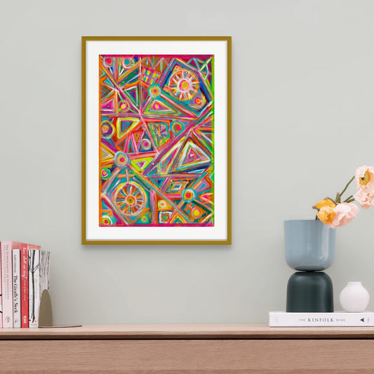 Tropical Geometry Fine Art Print