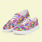 Watercolour Rainbow Canvas Sneakers