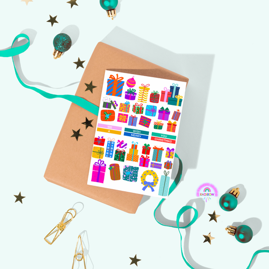 Pressies Christmas Card