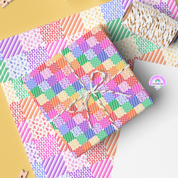 Joy to the World Wrapping Paper Sheets
